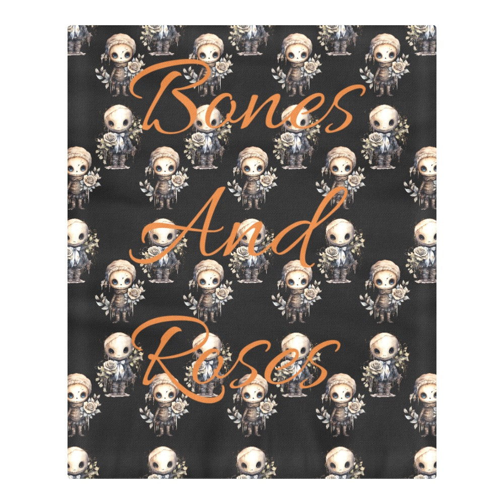 **Bones and Roses 3-Piece Bedding Set