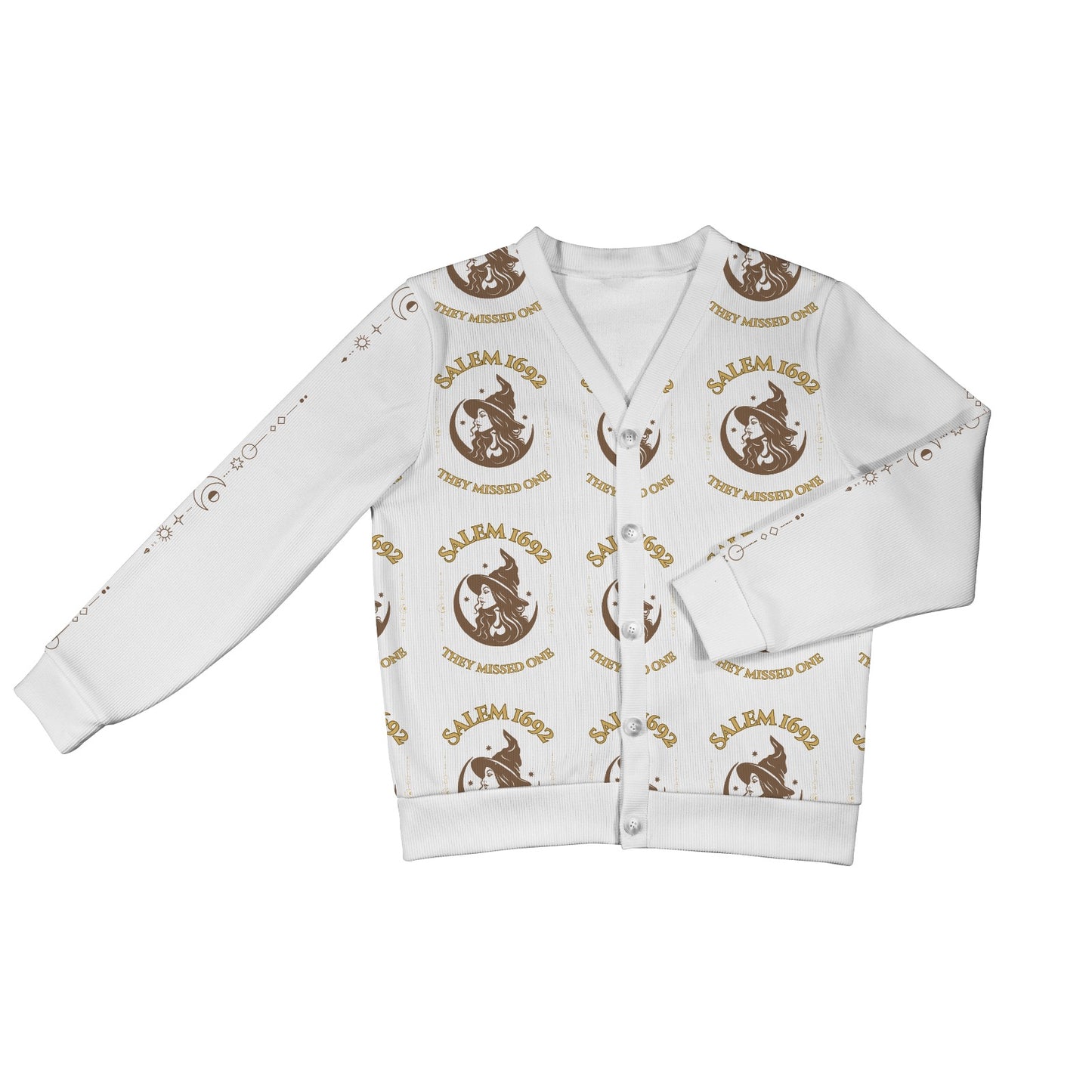 Women's Mystical Witch Cardigan - "Salem 1692"