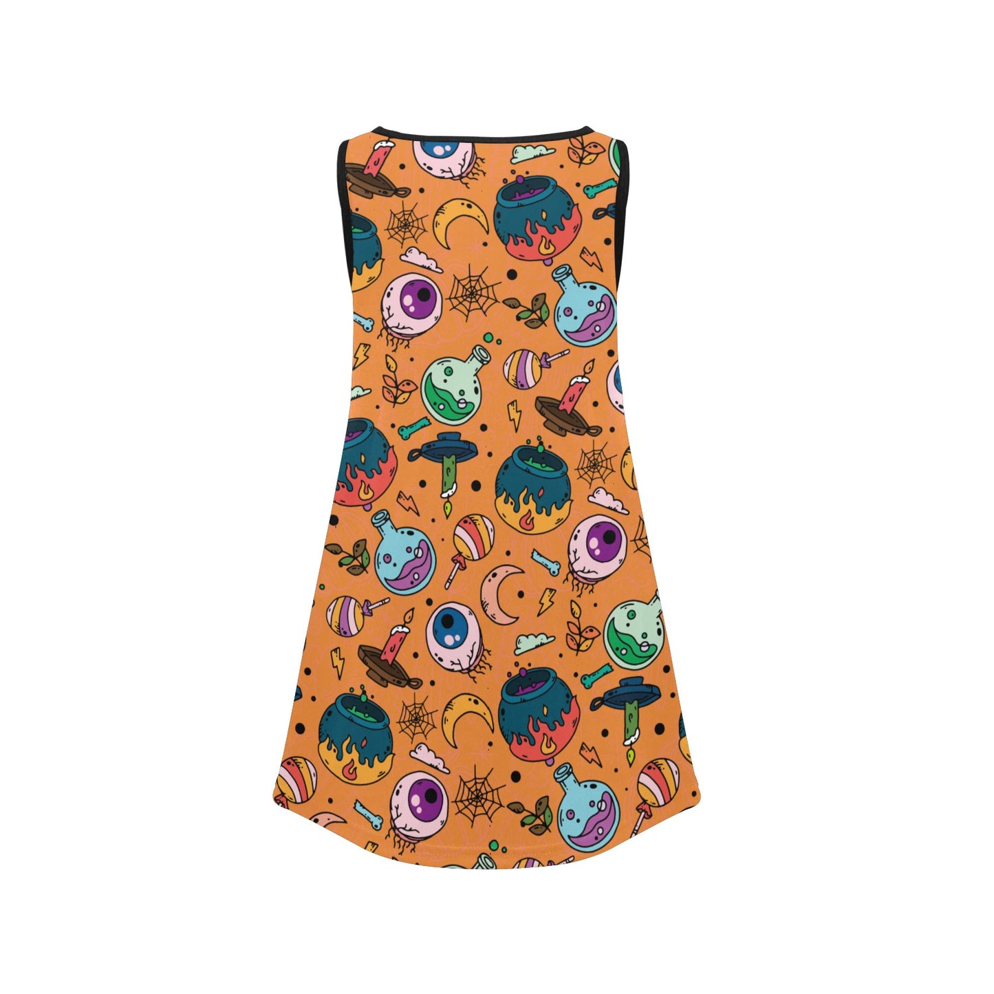 Girls' Sleeveless Dress (D58)