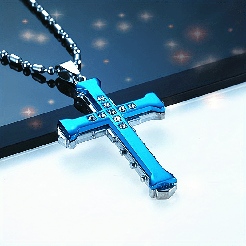 Mystical Cross Pendant Necklace