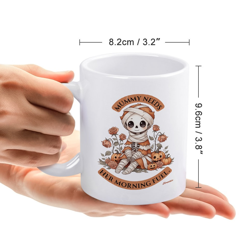 “Mummy Needs Her Morning Fuel” Ceramic Mug