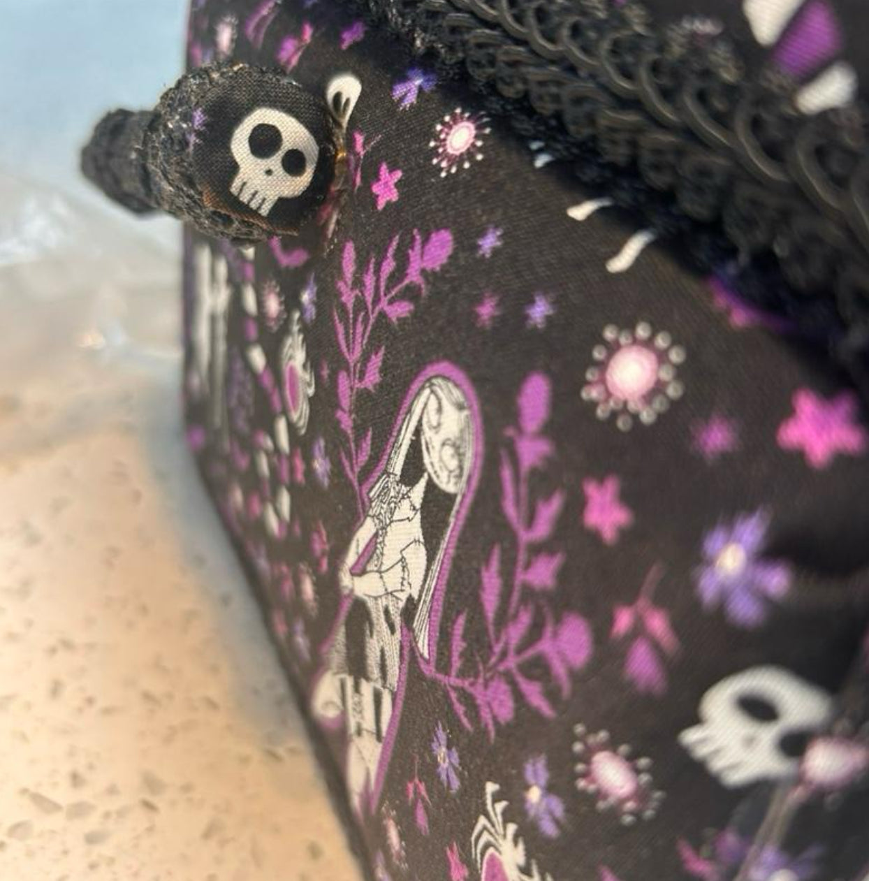 "Enchanted Gothic Sewing Box - Nightmare Before Christmas Inspired"