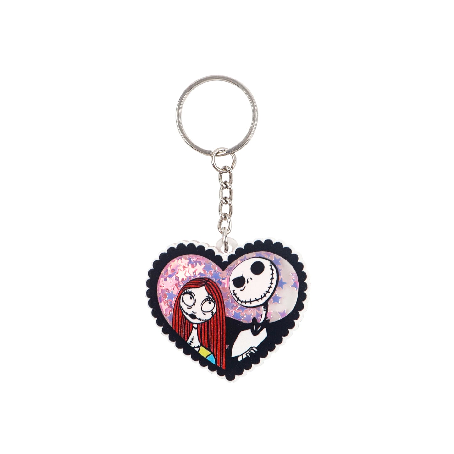 The Nightmare Before Christmas Cartoon Keychain - Premium Metal Souvenir