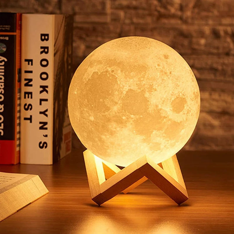 Magical LED Moon Light - Enchanted Reading Companion