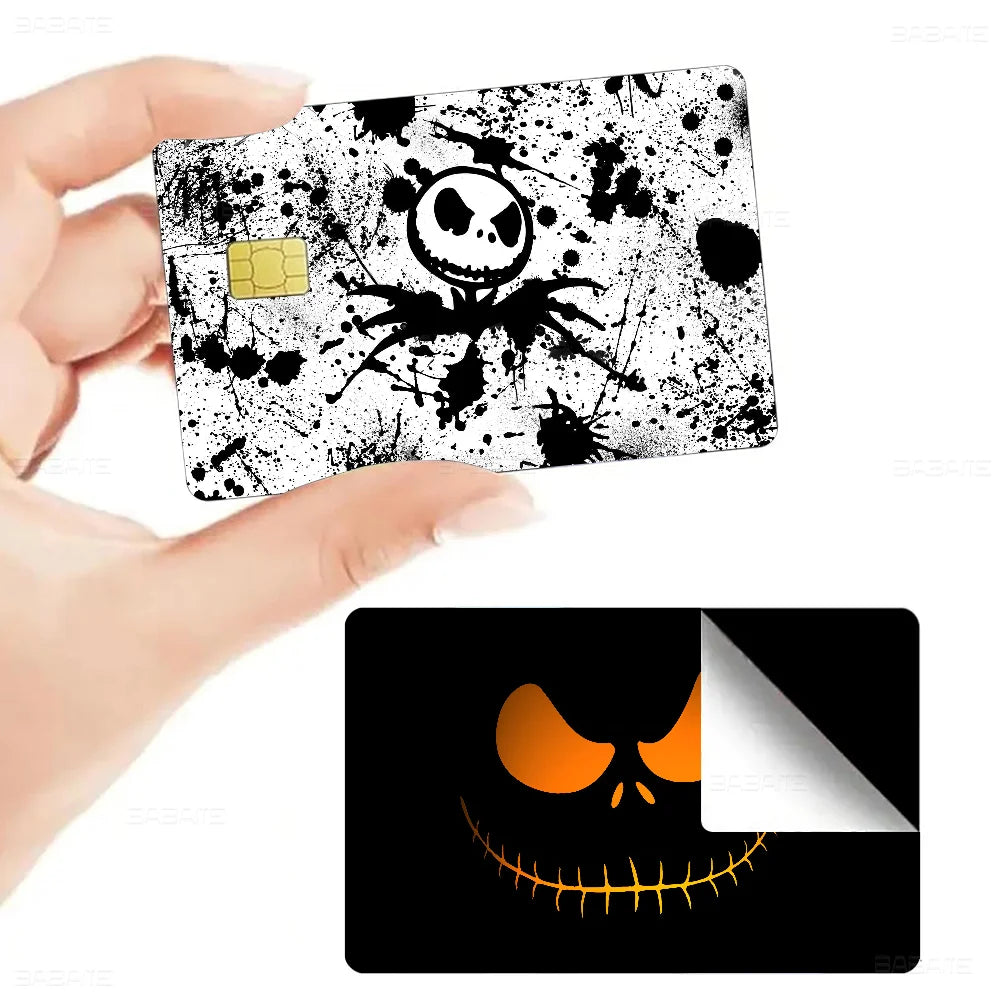 The Nightmare Before Christmas Credit Card Skin Stickers - Waterproof Protection Set