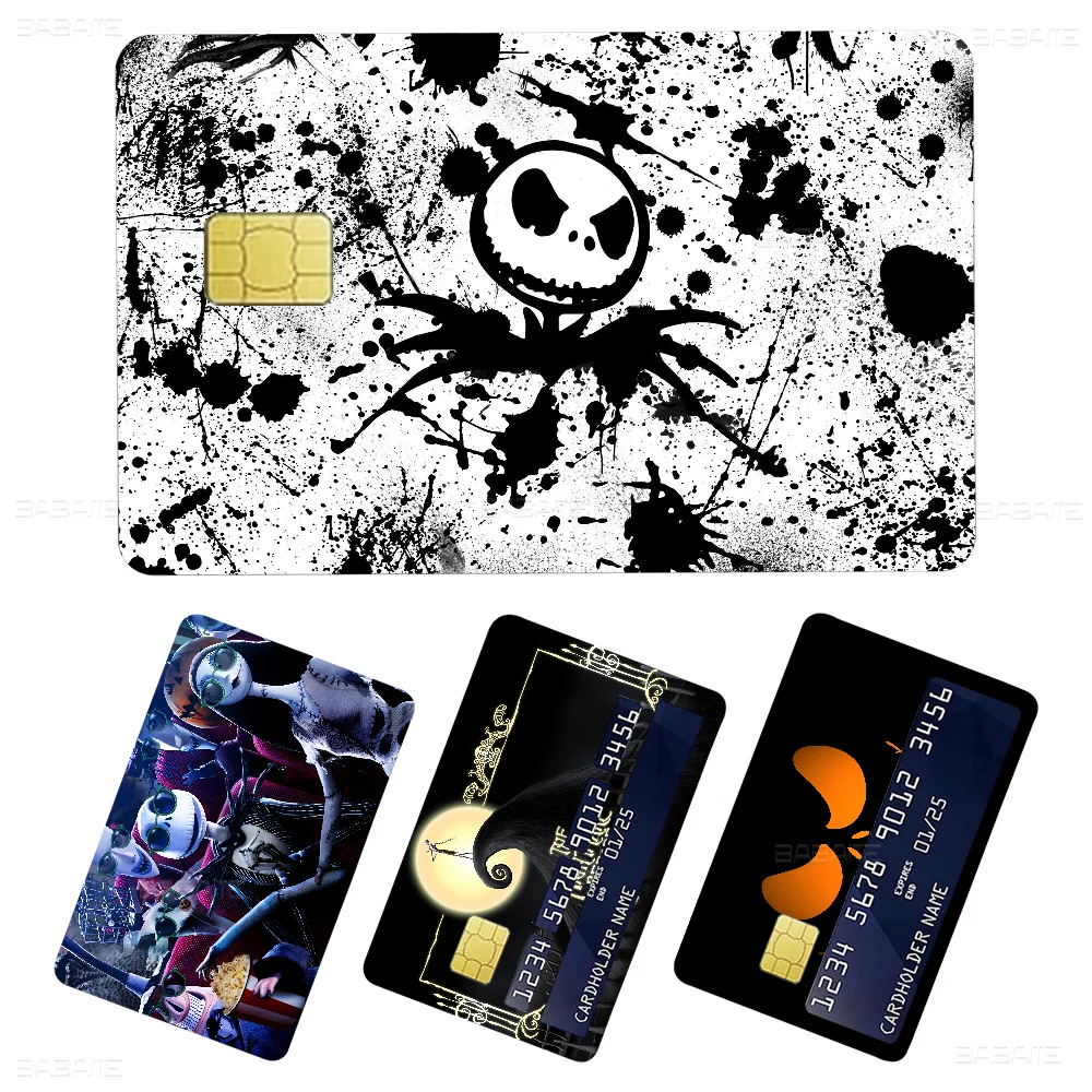 The Nightmare Before Christmas Credit Card Skin Stickers - Waterproof Protection Set