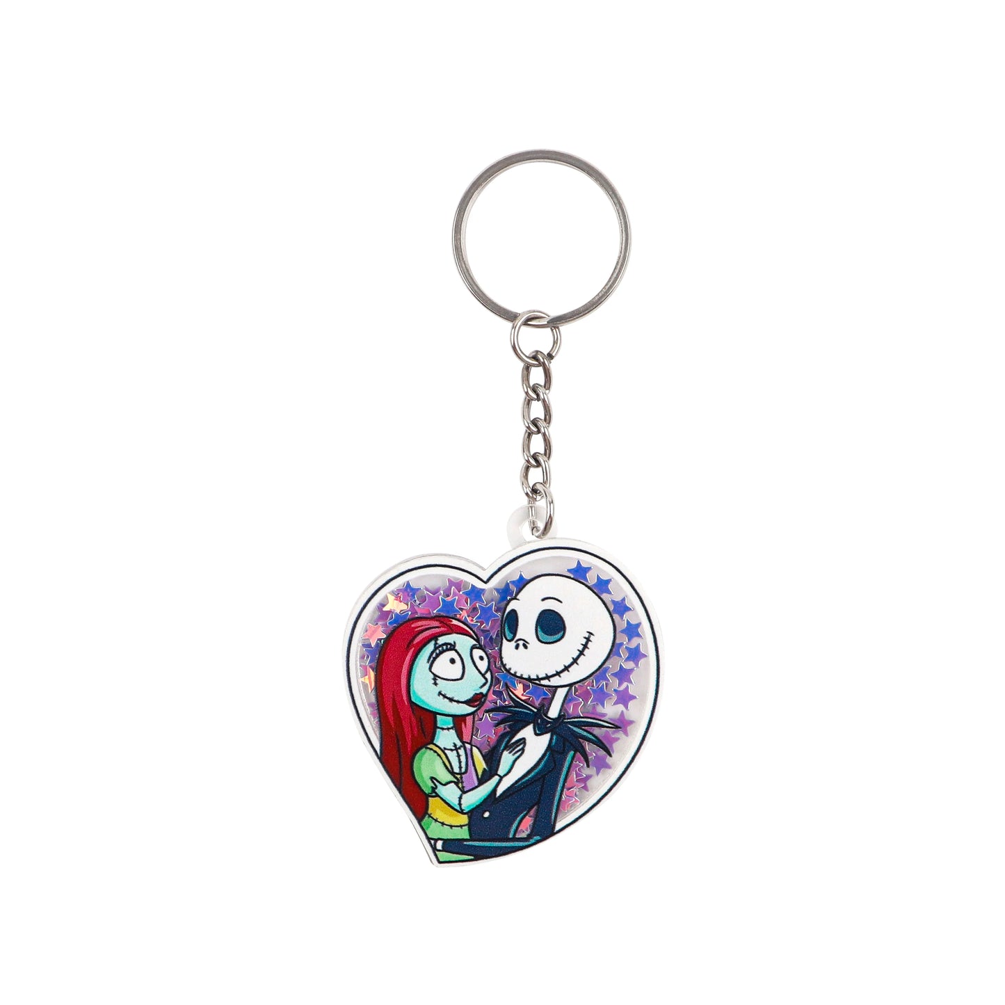 The Nightmare Before Christmas Cartoon Keychain - Premium Metal Souvenir