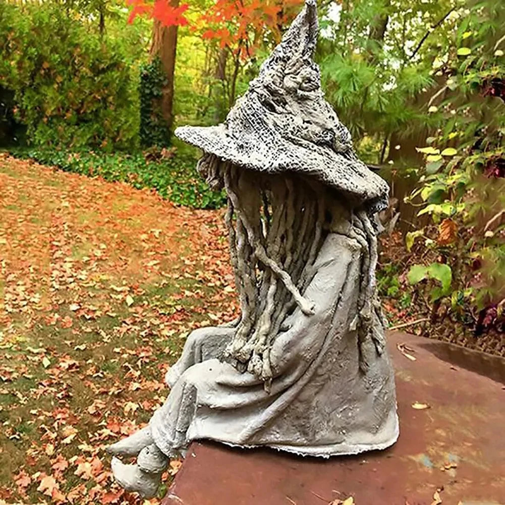 "Mystical Garden Witch" Solar LED Light