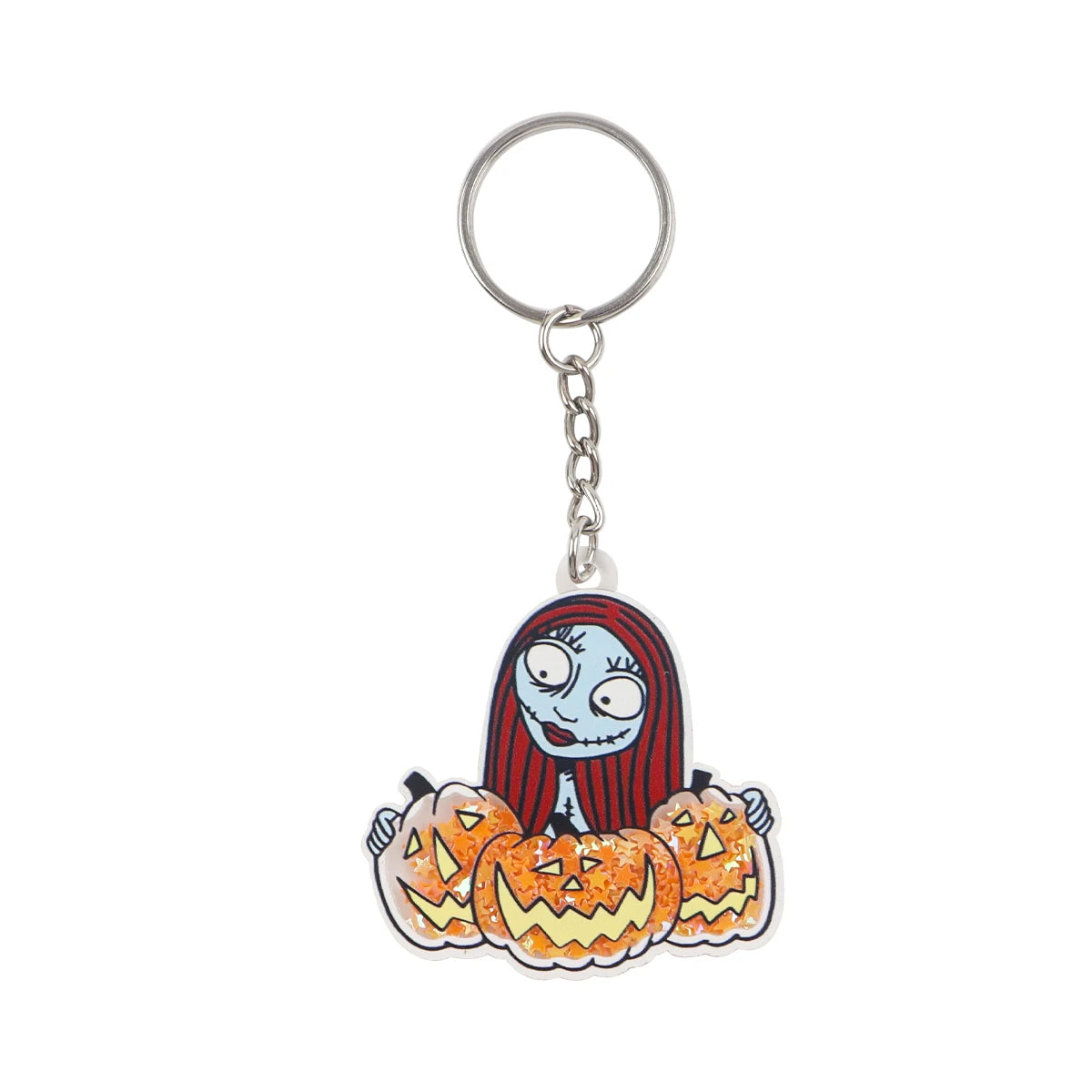 The Nightmare Before Christmas Cartoon Keychain - Premium Metal Souvenir