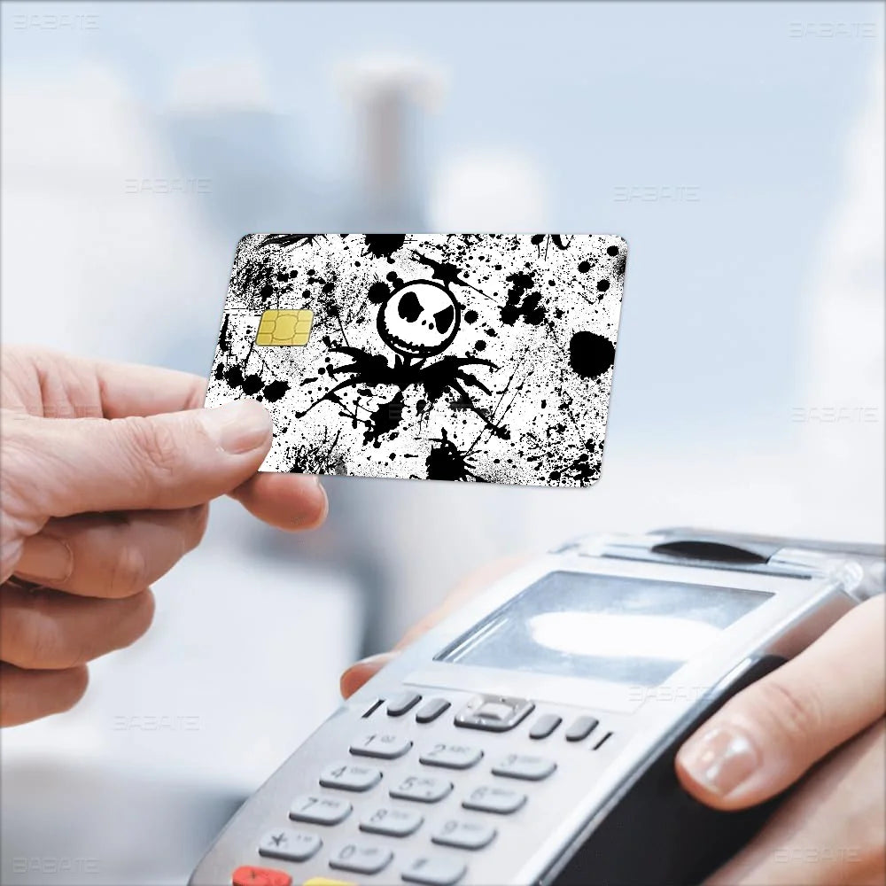 The Nightmare Before Christmas Credit Card Skin Stickers - Waterproof Protection Set