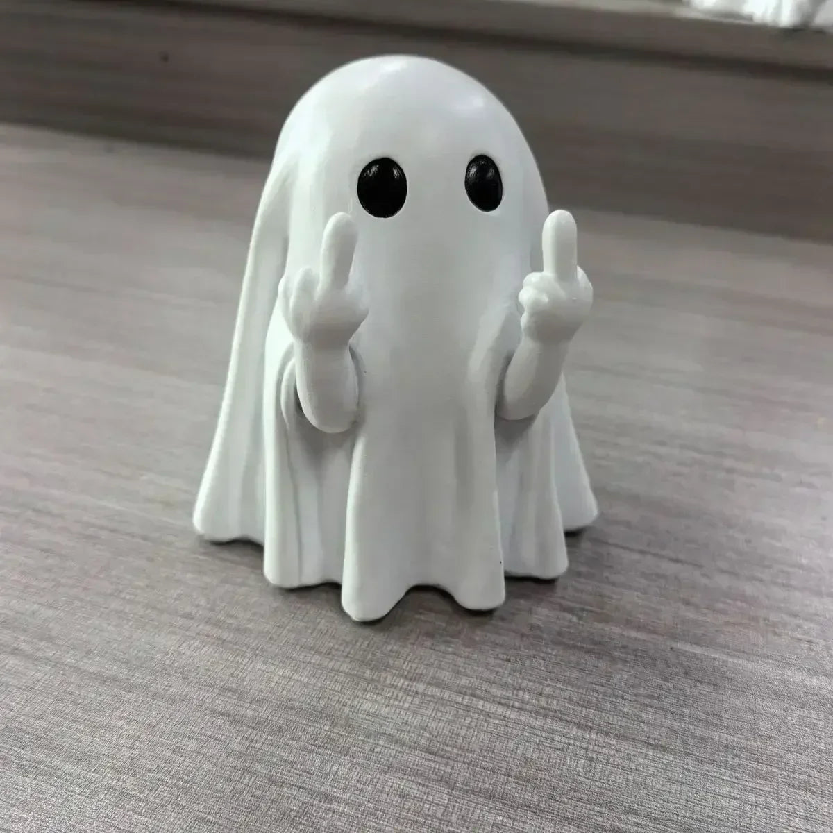 Enchanting Resin Ghost Figurine - Mystical Home Decor