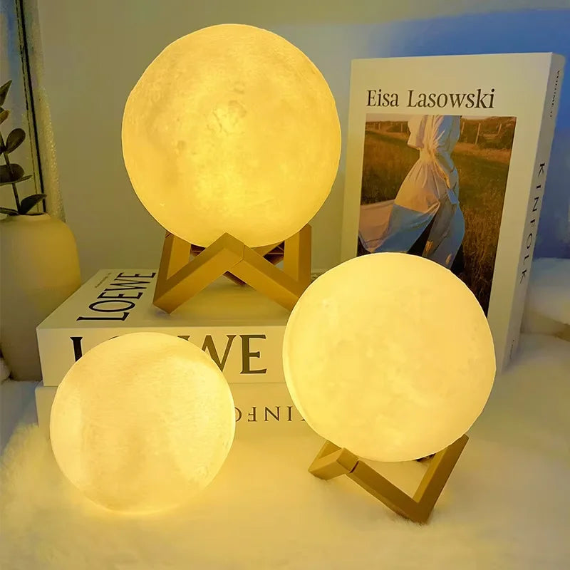 Magical LED Moon Light - Enchanted Reading Companion