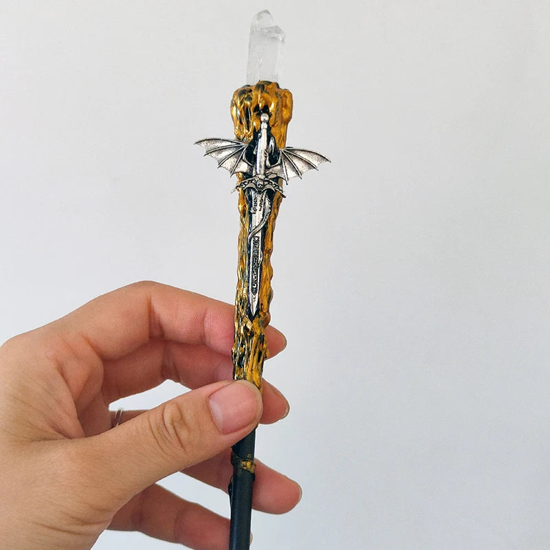 Triple Moon Goddess" Magic Wands