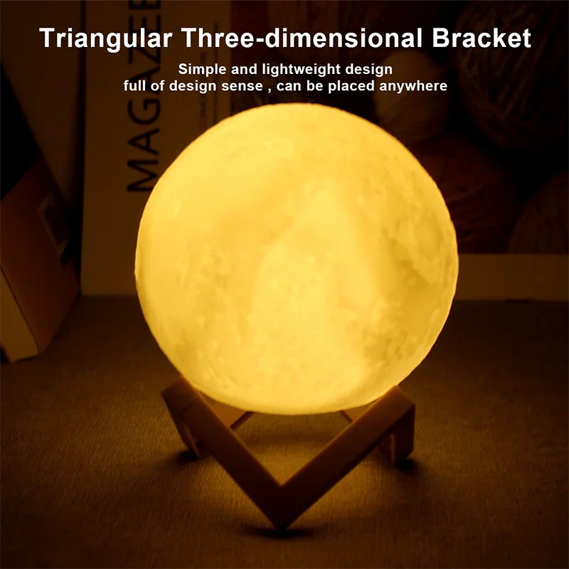 Magical LED Moon Light - Enchanted Reading Companion