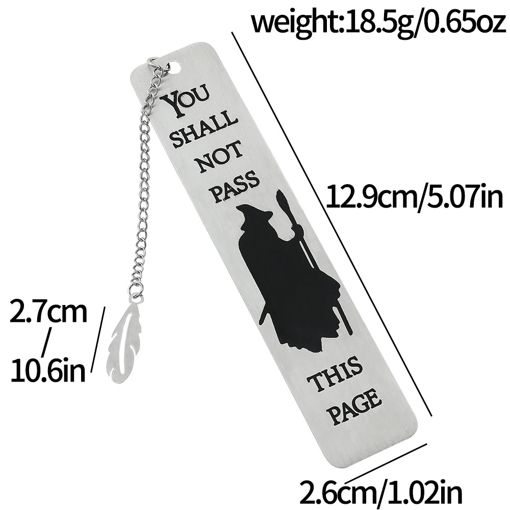Witch Warning Book Mark