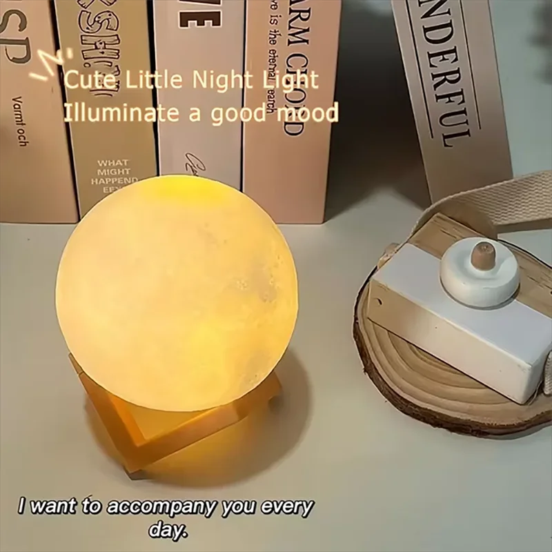 Magical LED Moon Light - Enchanted Reading Companion
