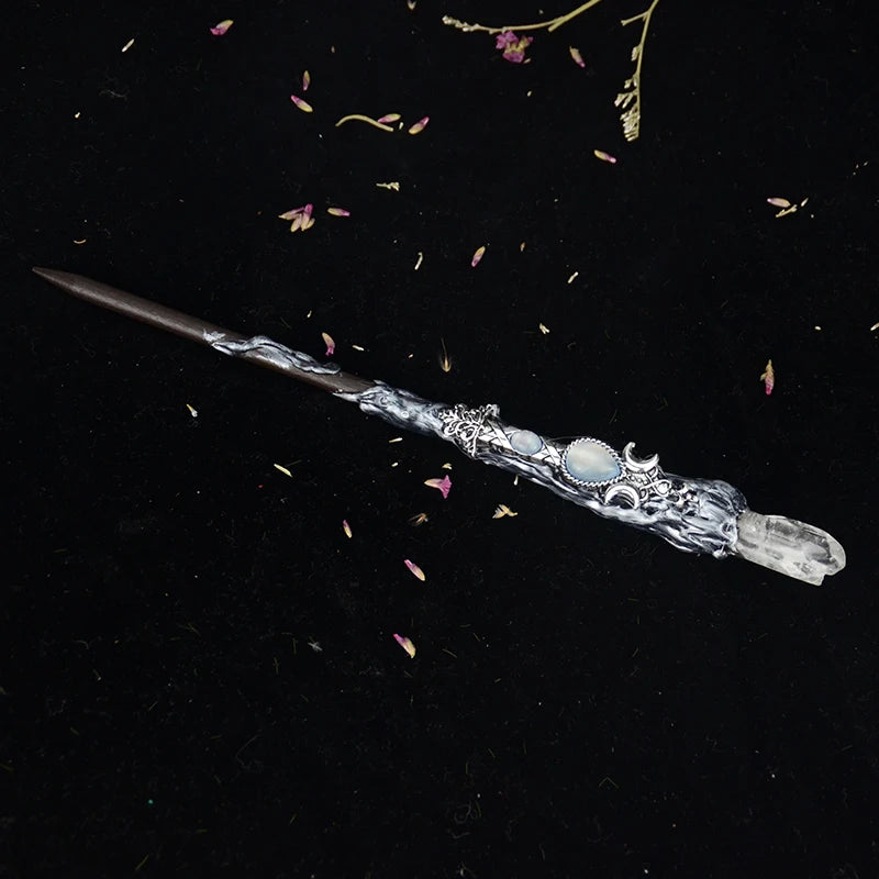 Triple Moon Goddess" Magic Wands