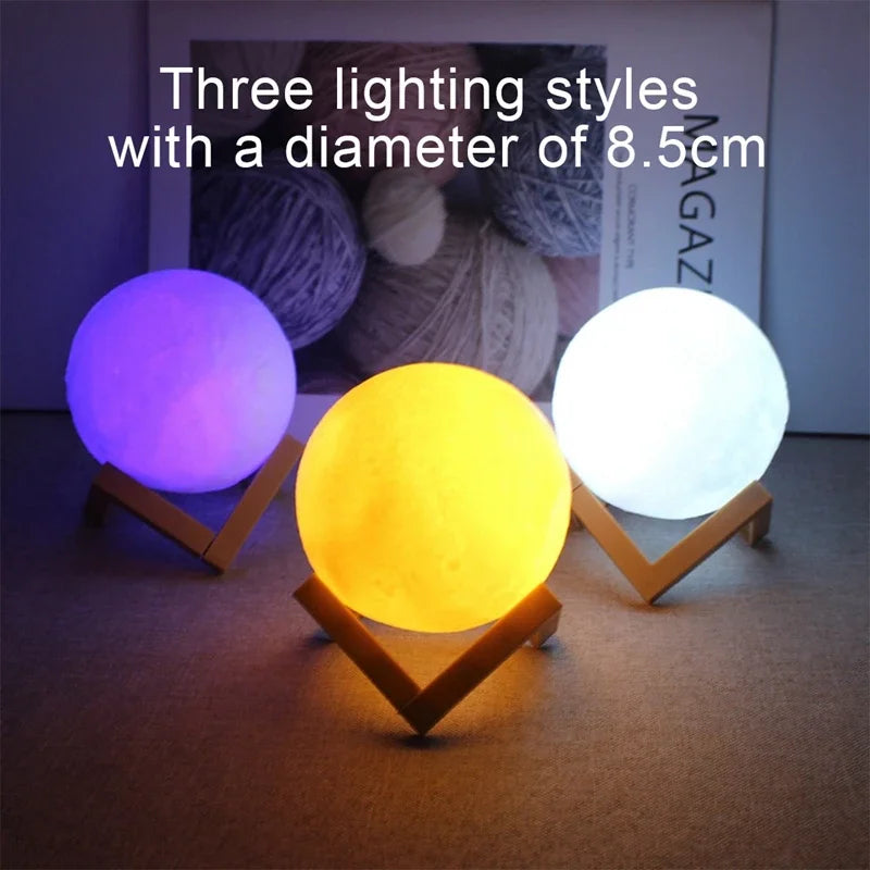 Magical LED Moon Light - Enchanted Reading Companion