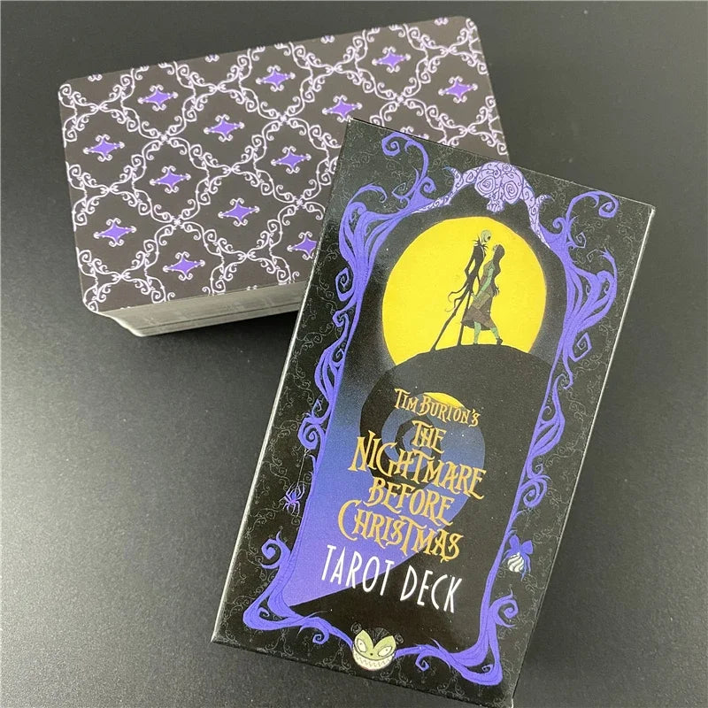 The Nightmare Before Christmas Tarot Deck And PDF Guidebook Board Game Divination Tell the Future