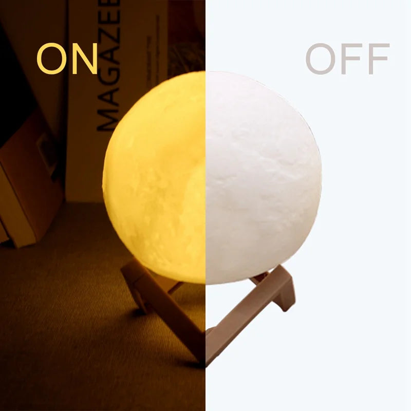 Magical LED Moon Light - Enchanted Reading Companion