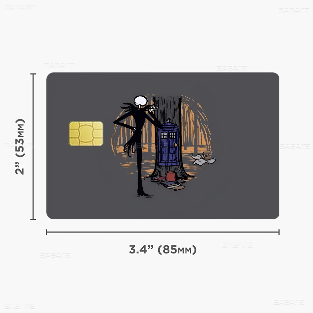 The Nightmare Before Christmas Credit Card Skin Stickers - Waterproof Protection Set