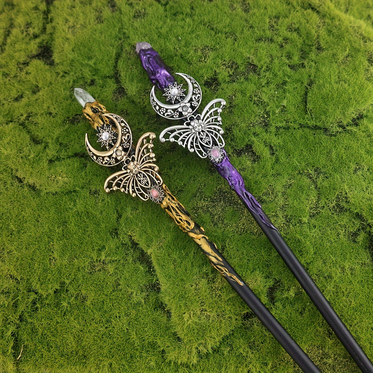 Gothic Witch Moon Magic Wands
