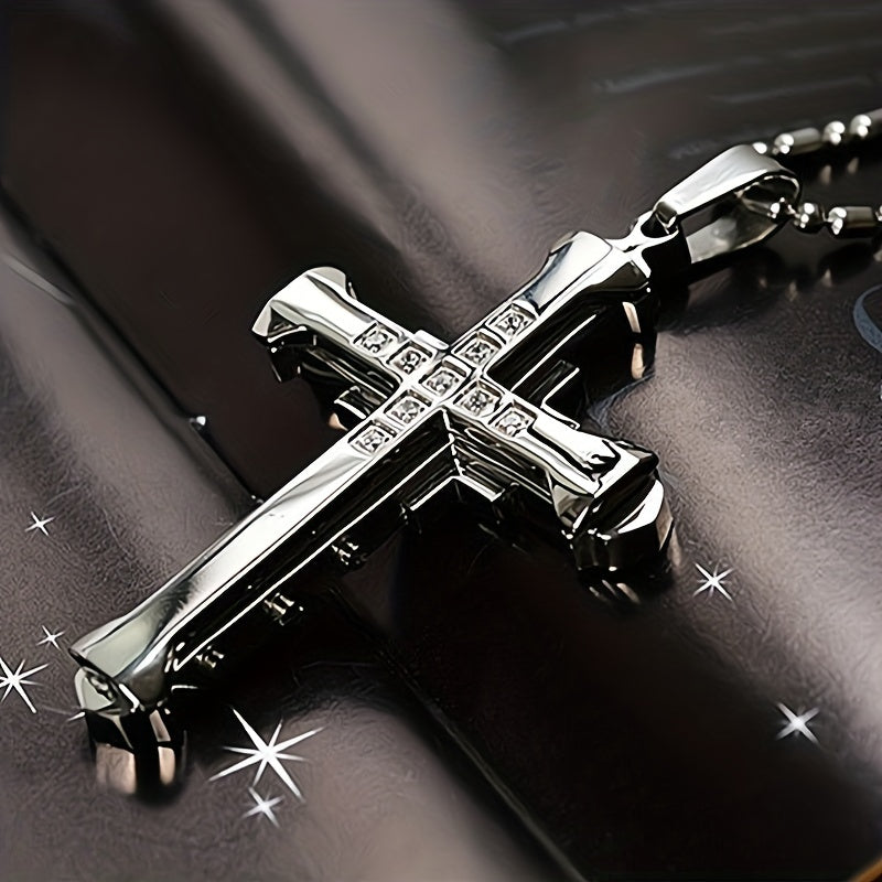 Mystical Cross Pendant Necklace