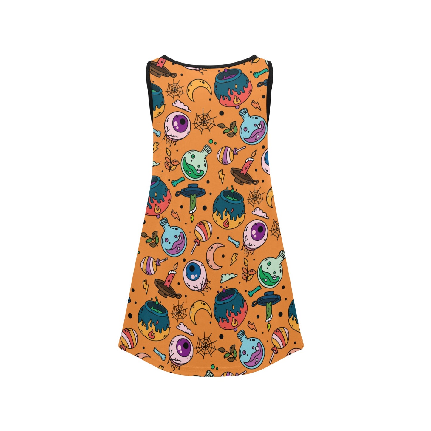 Girls' Sleeveless Dress (D58)