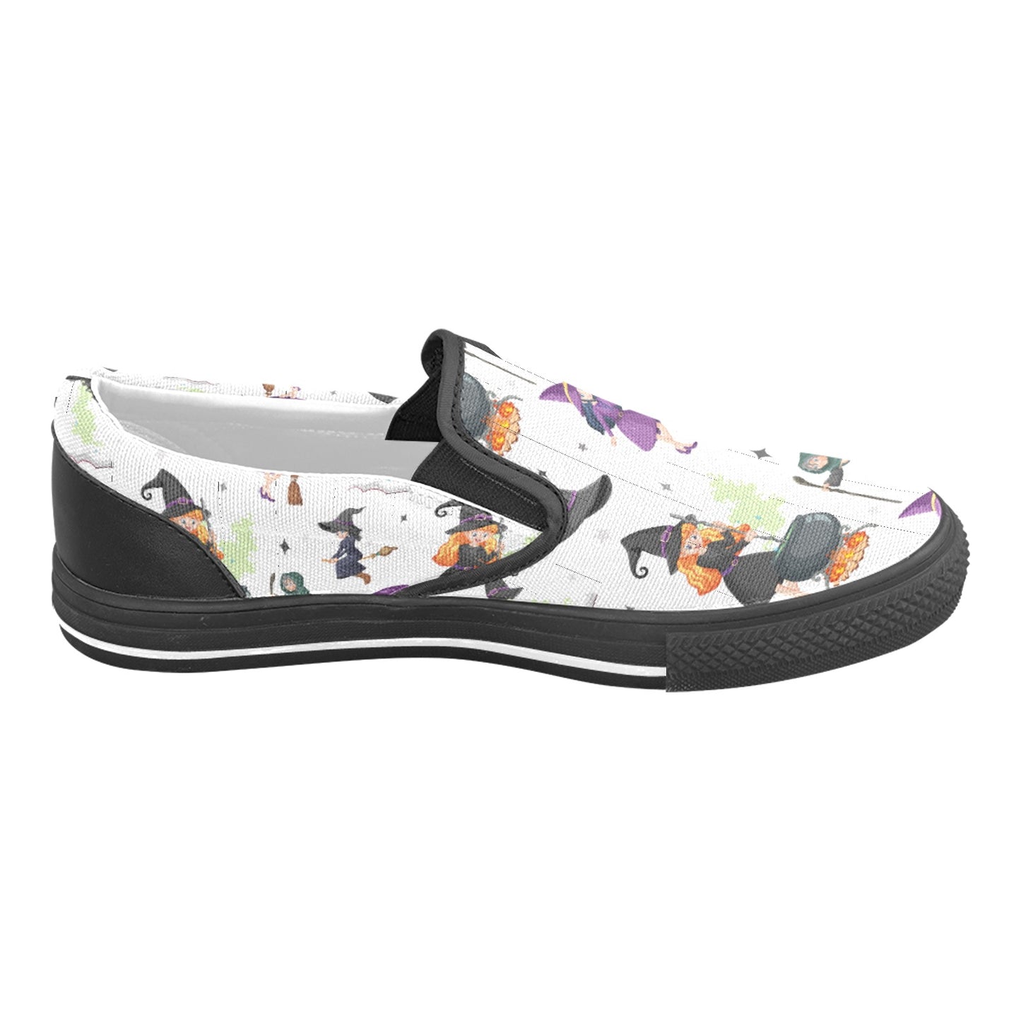 Slip-on Canvas Kid’s Shoes (Big Kid) – Witchy Magic Edition