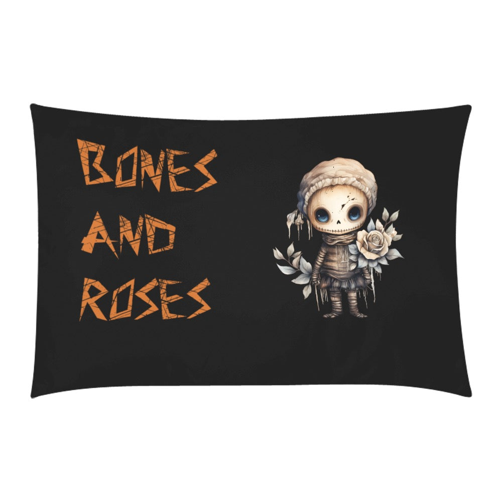**Bones and Roses 3-Piece Bedding Set
