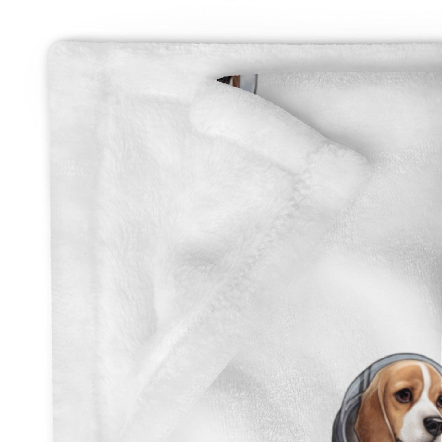 Weltraum-Beagle Fleecedecke