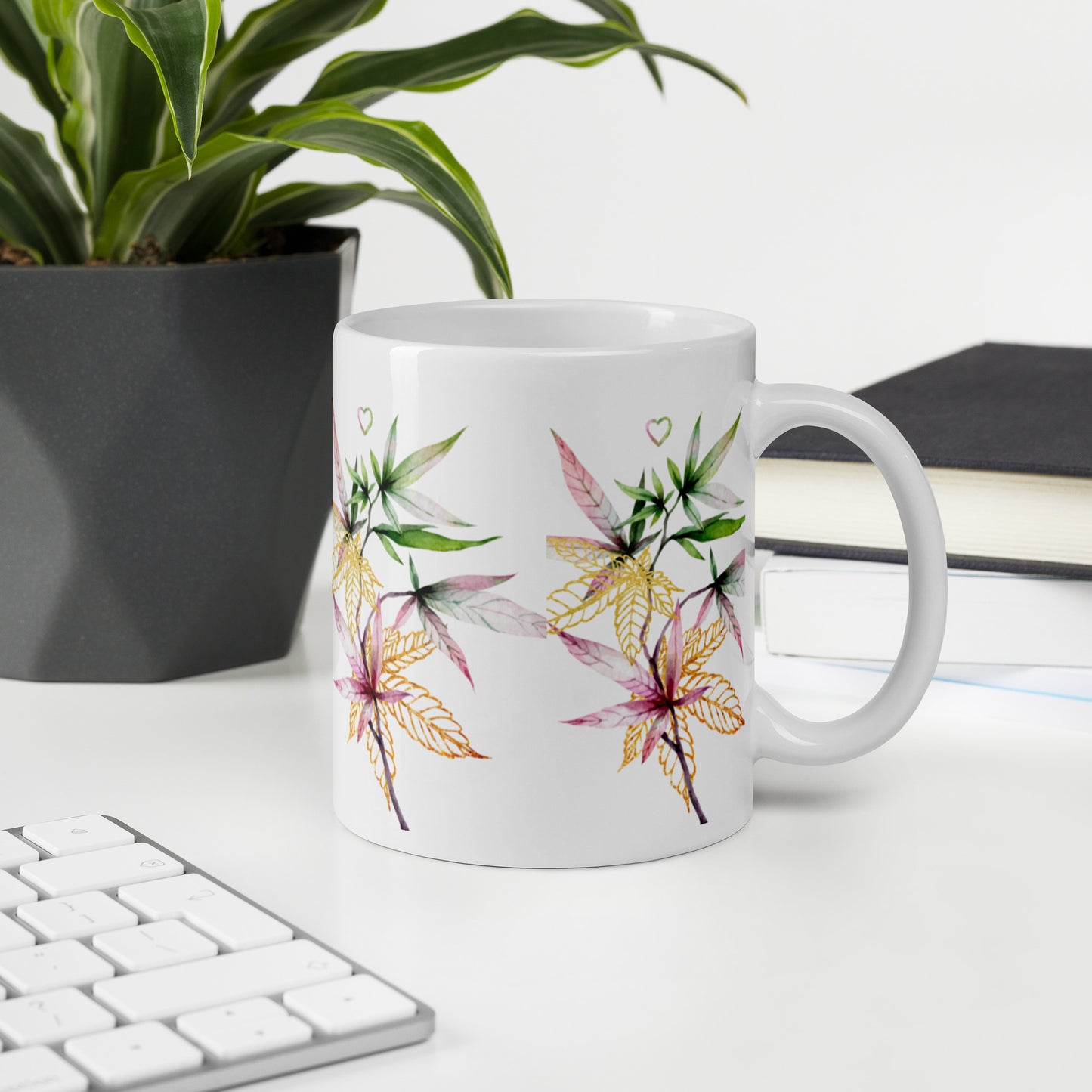 Themed White glossy mug, matching coasters available.