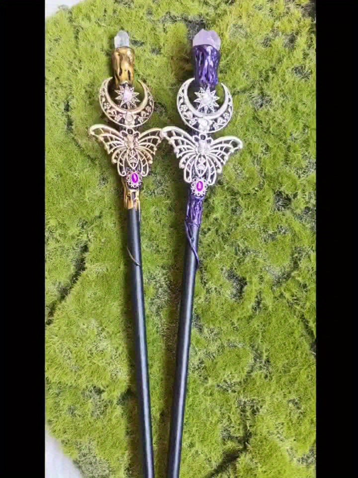Gothic Witch Moon Magic Wands