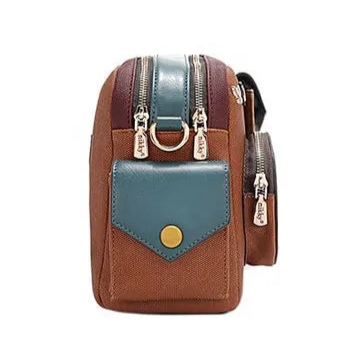 Nicole Lee USA Multi Pocket Messenger Bag