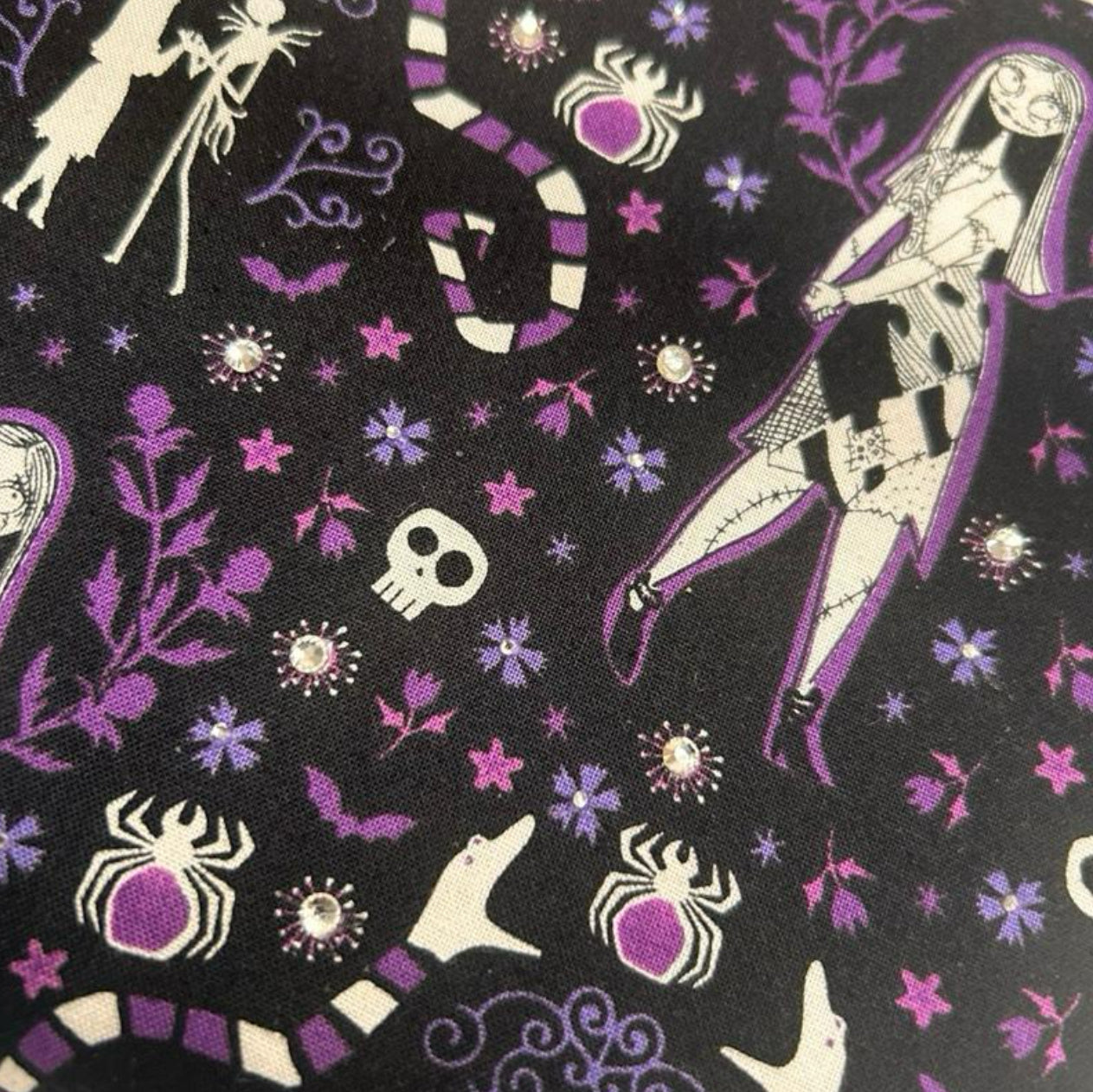 "Enchanted Gothic Sewing Box - Nightmare Before Christmas Inspired"