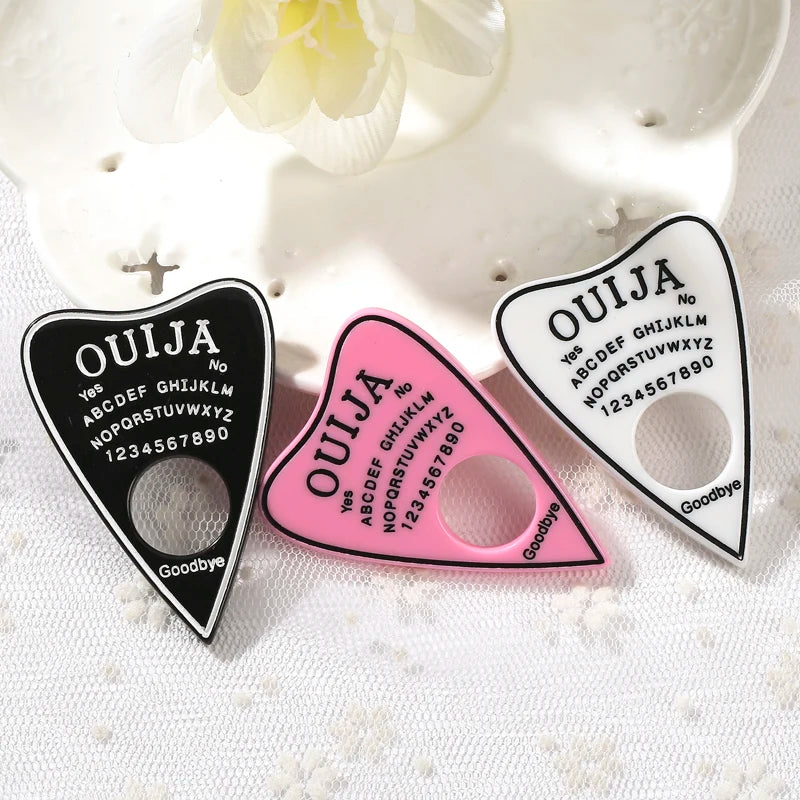 Ouija Planchette Charms - "Mystic Messages" Jewellery Collection (10-Piece Set)