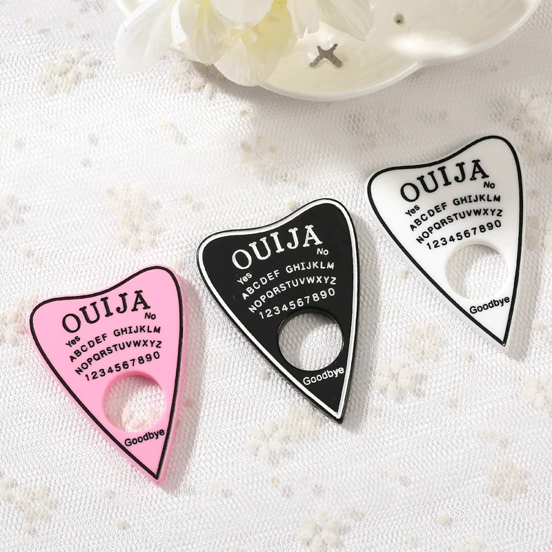 Ouija Planchette Charms - "Mystic Messages" Jewellery Collection (10-Piece Set)