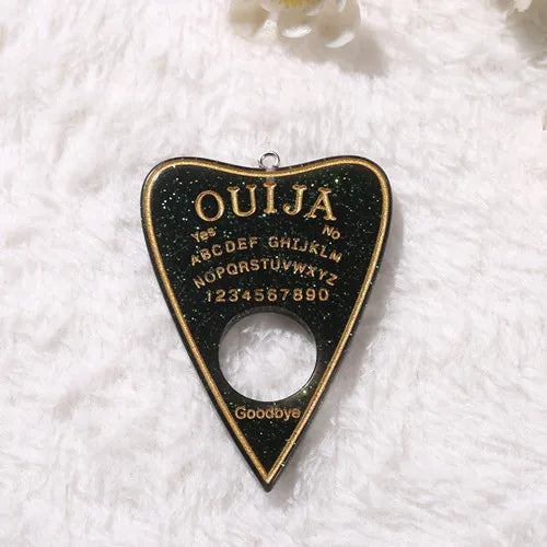 Ouija Planchette Charms - "Mystic Messages" Jewellery Collection (10-Piece Set)