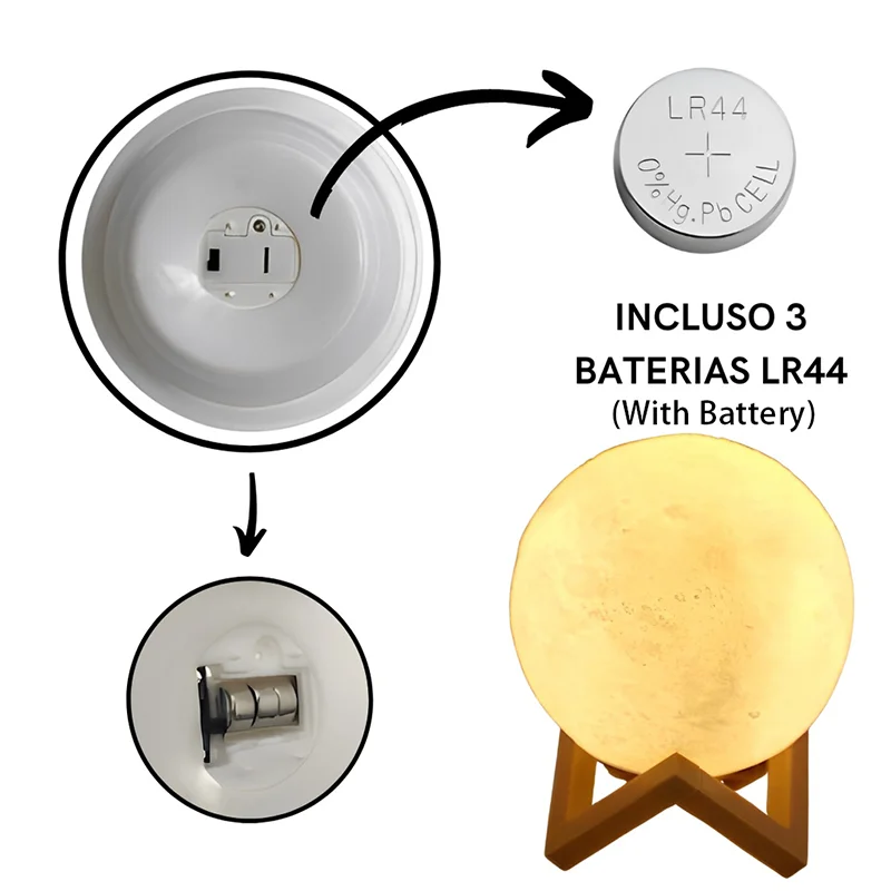 Magical LED Moon Light - Enchanted Reading Companion