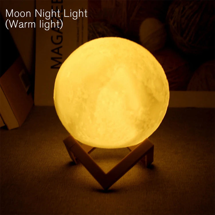 Magical LED Moon Light - Enchanted Reading Companion