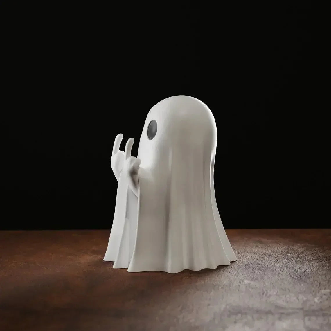 Enchanting Resin Ghost Figurine - Mystical Home Decor