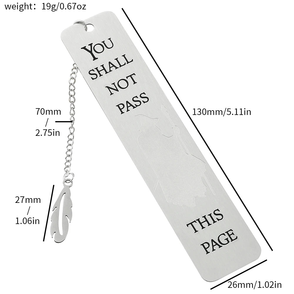 Witch Warning Book Mark