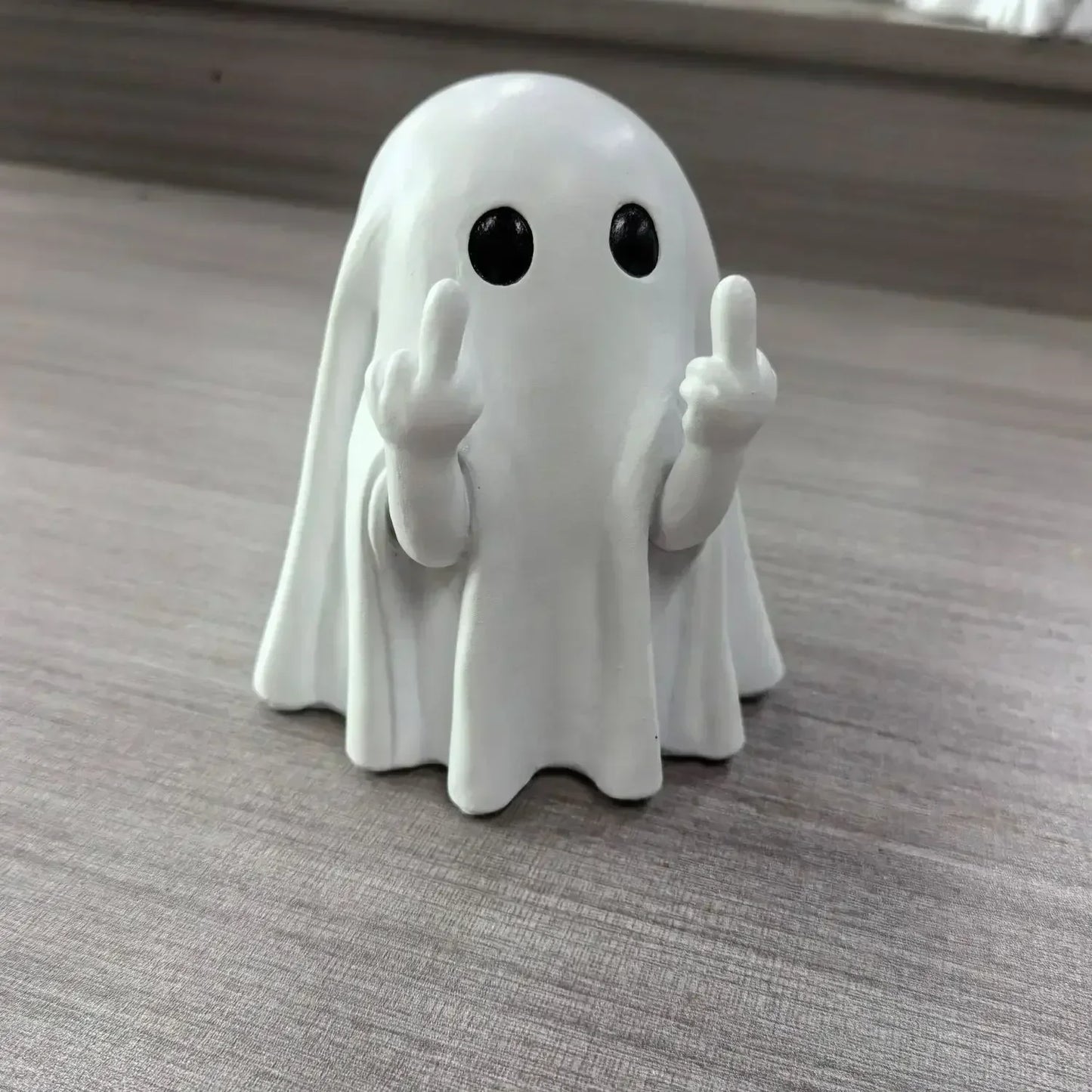 Enchanting Resin Ghost Figurine - Mystical Home Decor