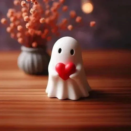 Enchanting Resin Ghost Figurine - Mystical Home Decor