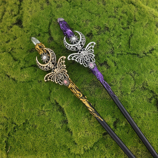 Gothic Witch Moon Magic Wands