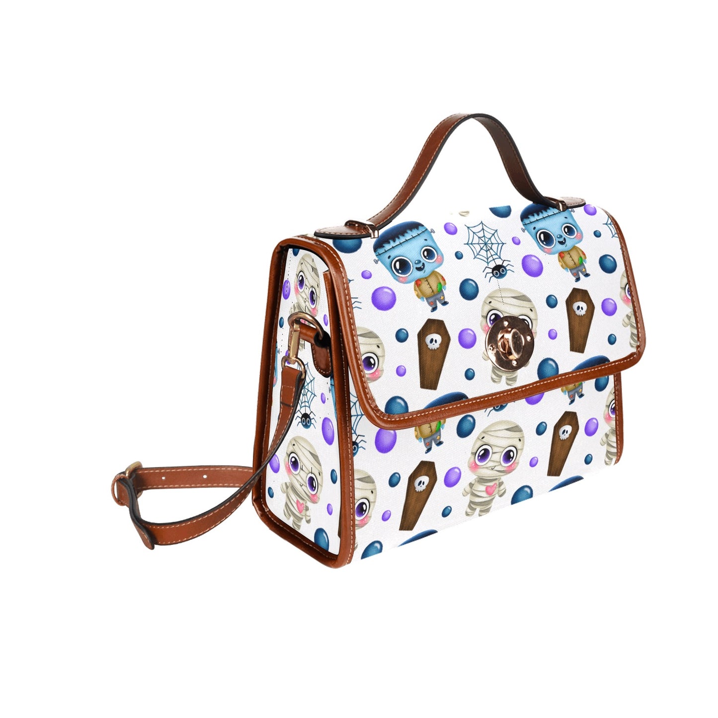Spooky-Cutie Waterproof Canvas Bag