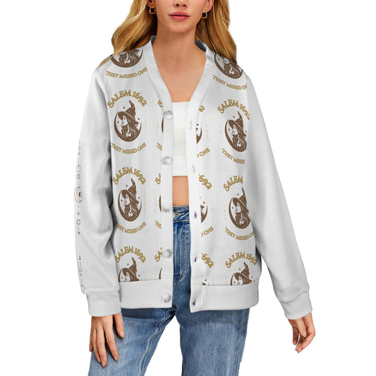 Women's Mystical Witch Cardigan - "Salem 1692"