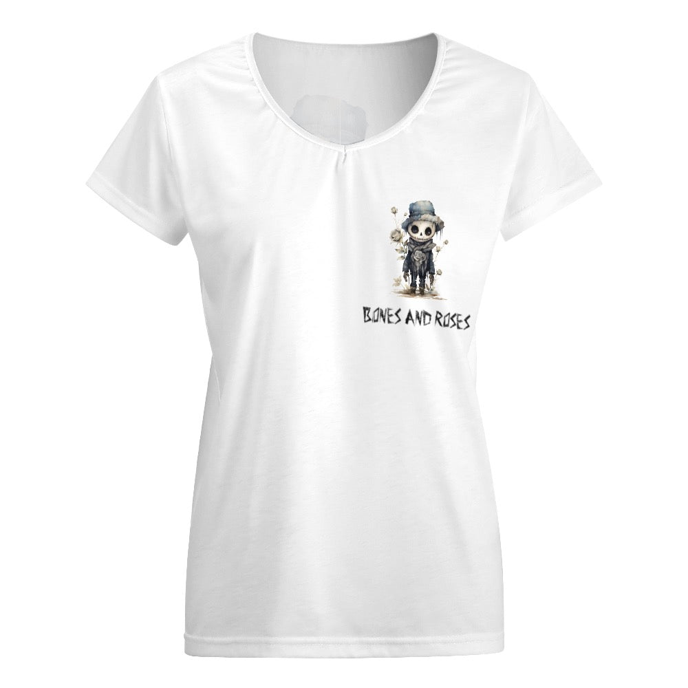 "Bones and Roses" Women's T-Shirt