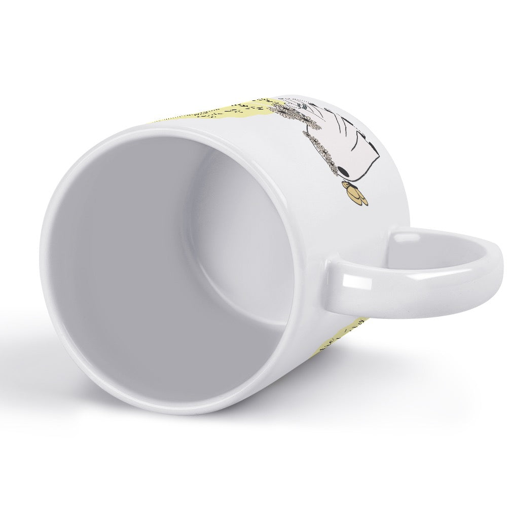 Dramatic & Caffeinated Ghost Mug - Where Gothic Meets Coffee Culture