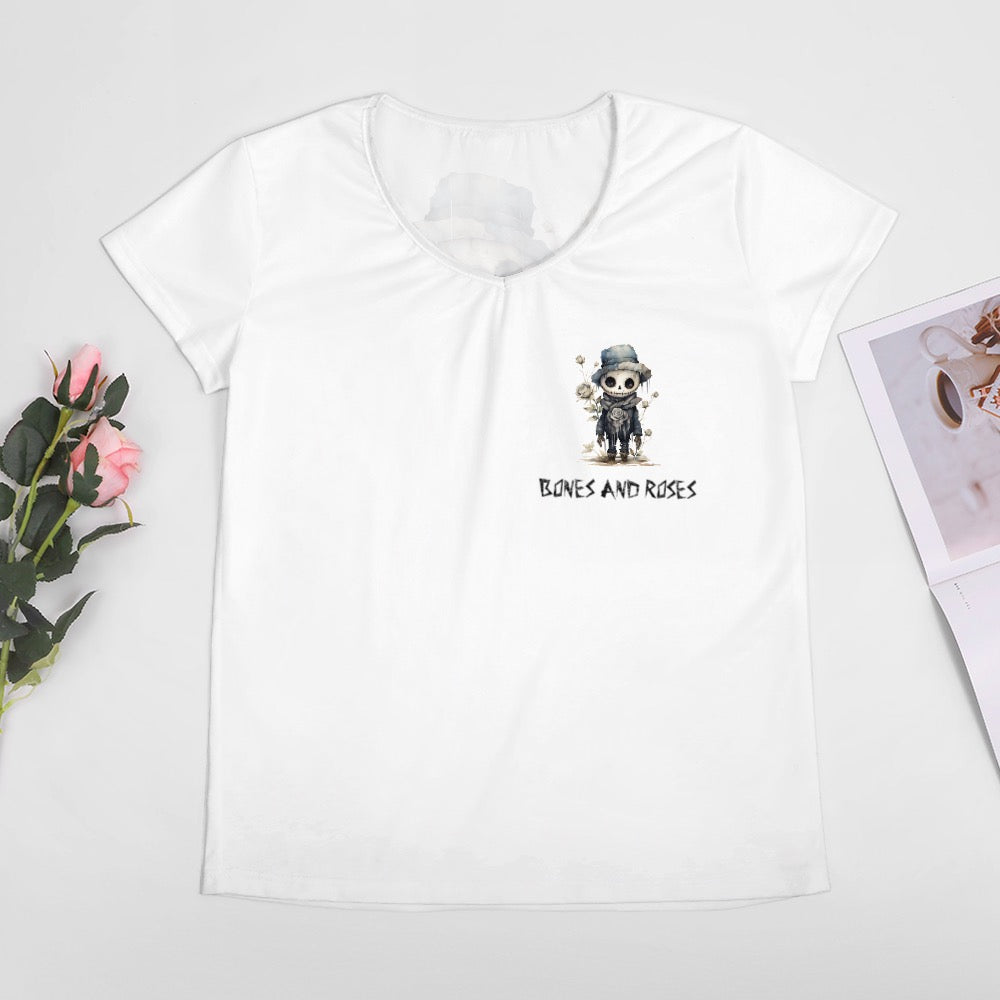 "Bones and Roses" Women's T-Shirt